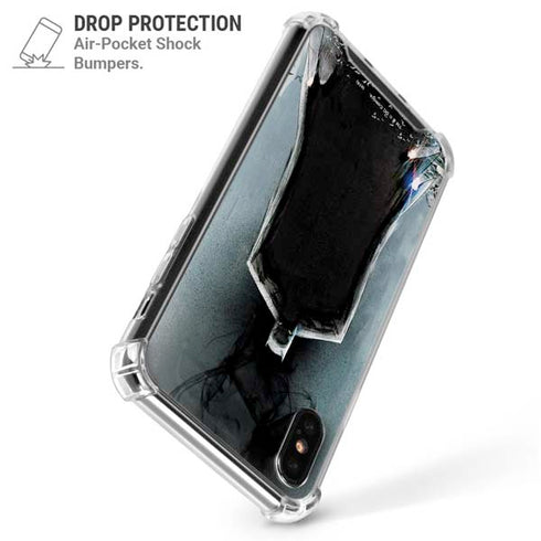 DC Comics Batman Black Mirror Cover #1 iPhone XS Max Clear Case
